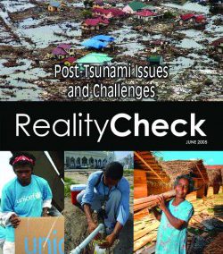 Post-Tsunami Issues and Challenges