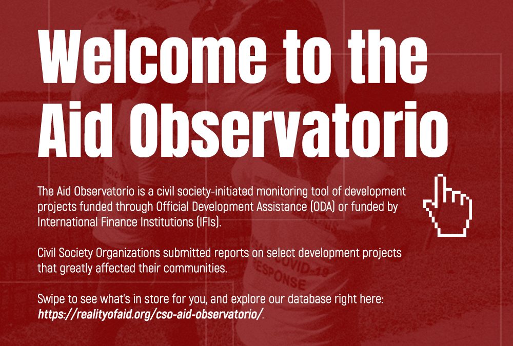 The Reality of Aid Network – Asia Pacific launches the CSO Aid Observatorio