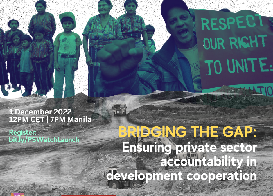 [PRIVATE SECTOR WATCH] Bridging the Gap: Ensuring private sector accountability in development cooperation