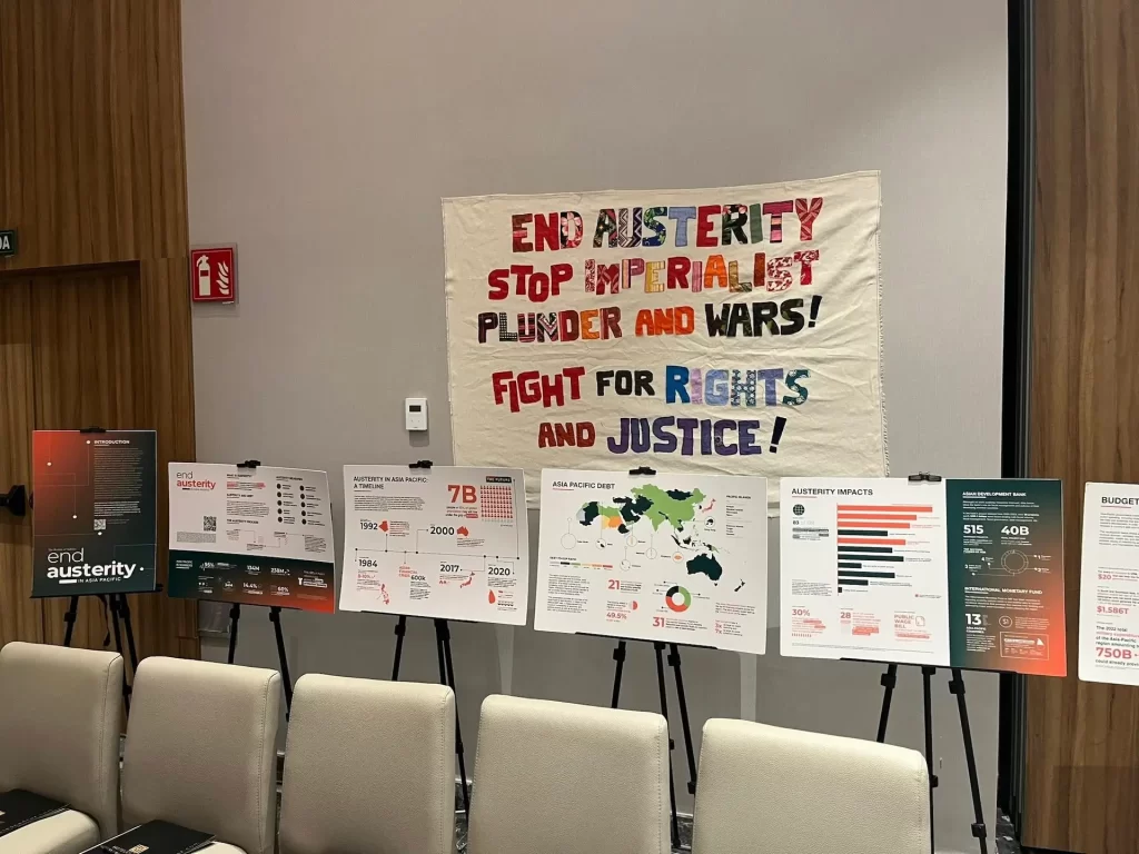 End Austerity in Asia Pacific Campaign 3